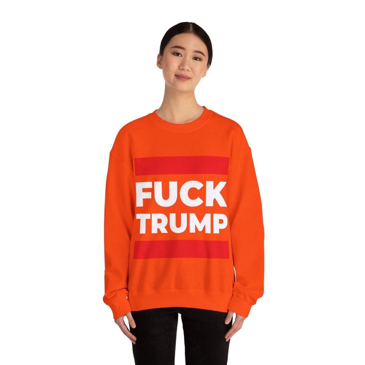 Free Oppression - Sweatshirt - Fuck Trump - Anti Authoritarianism Protest Sweatshirt