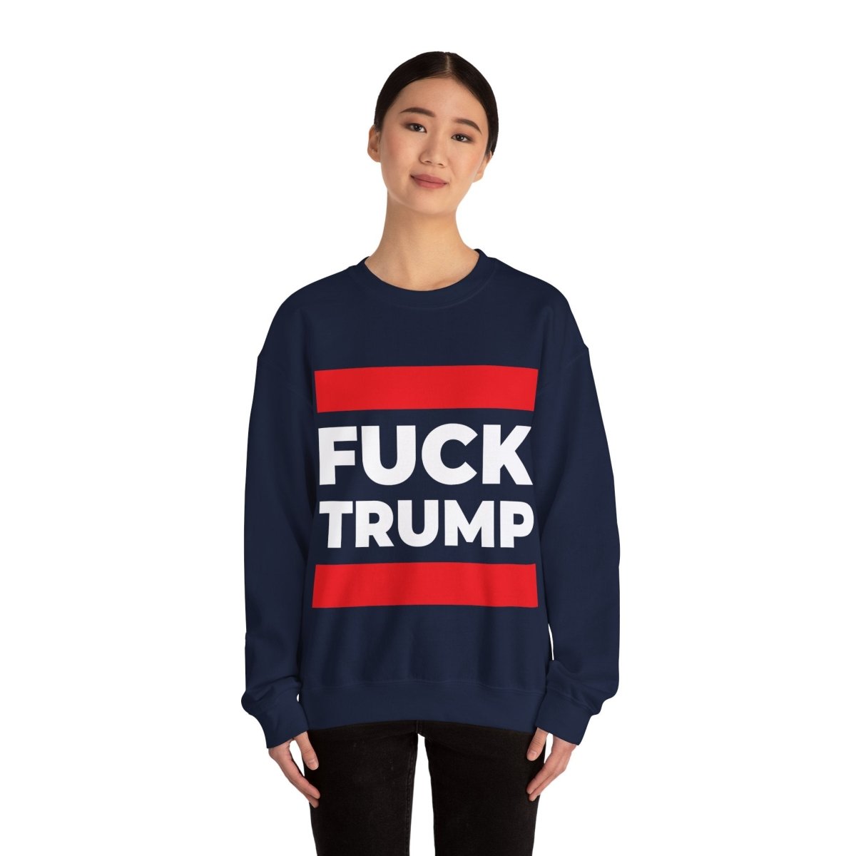 Free Oppression - Sweatshirt - Fuck Trump - Anti Authoritarianism Protest Sweatshirt