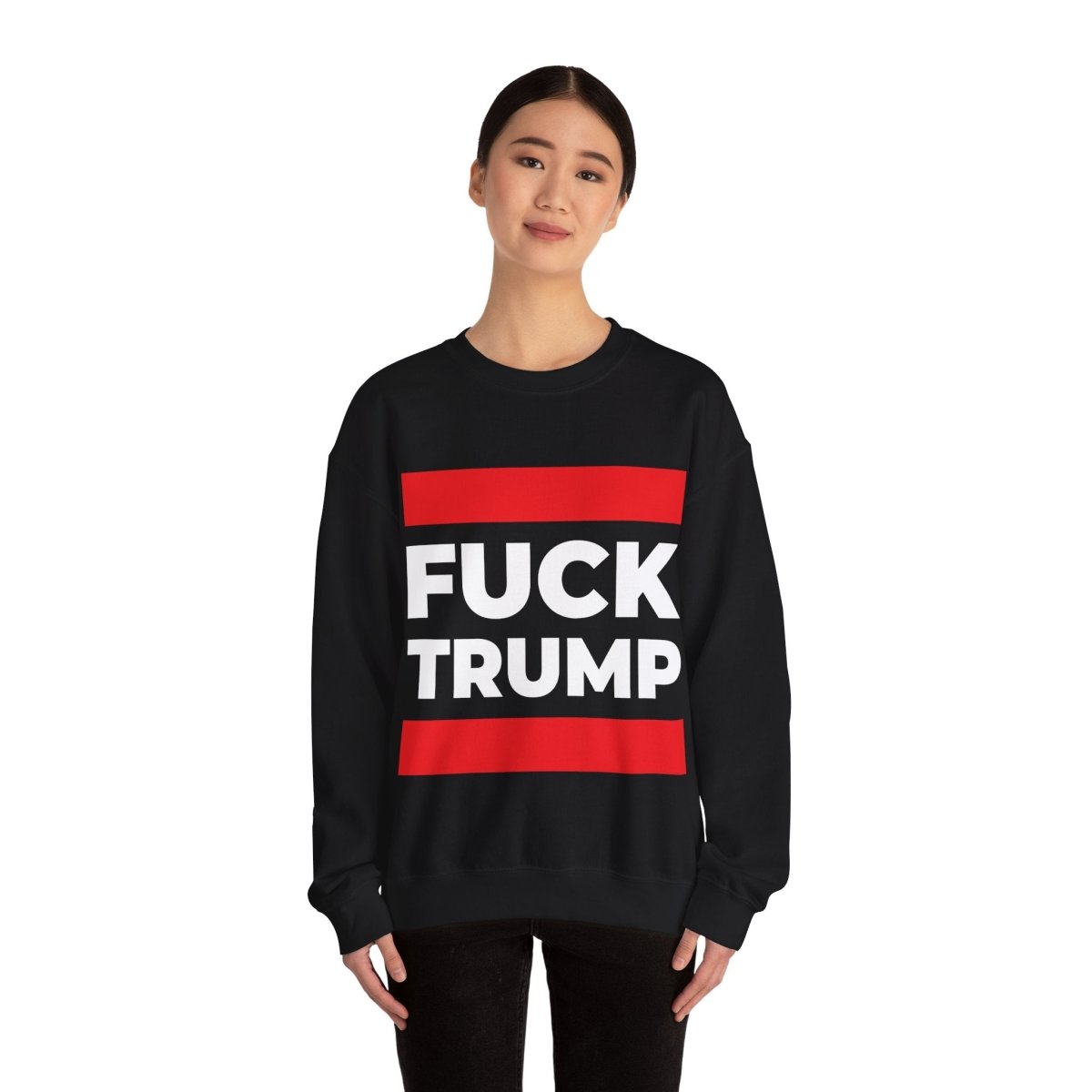Free Oppression - Sweatshirt - Fuck Trump - Anti Authoritarianism Protest Sweatshirt