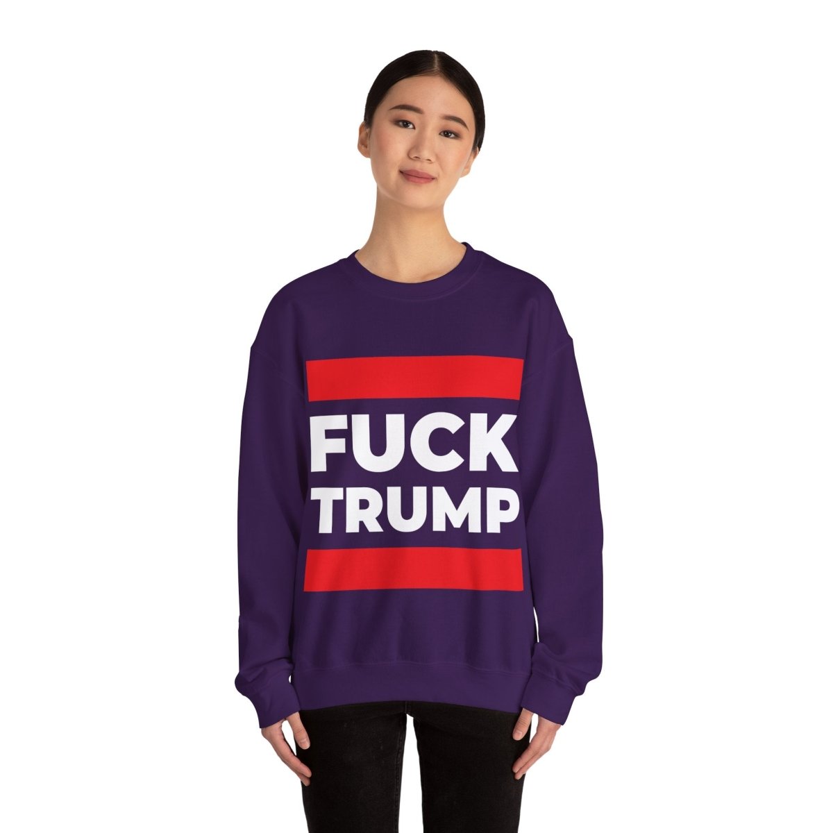 Free Oppression - Sweatshirt - Fuck Trump - Anti Authoritarianism Protest Sweatshirt
