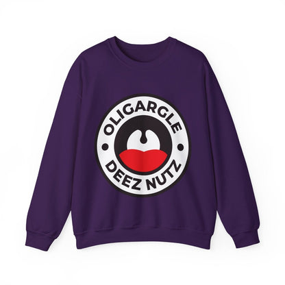 Free Oppression - Sweatshirt - Oligargle Deez Nutz – Anti - Oligarchy Protest Sweatshirt