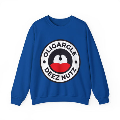 Free Oppression - Sweatshirt - Oligargle Deez Nutz – Anti - Oligarchy Protest Sweatshirt