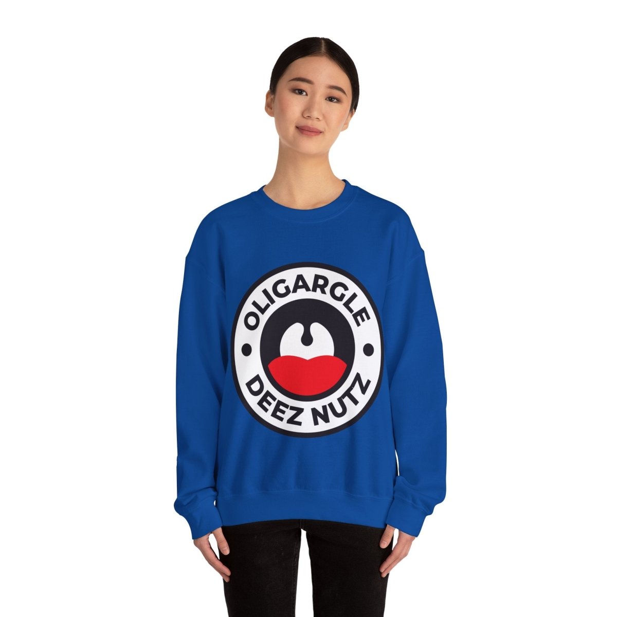Free Oppression - Sweatshirt - Oligargle Deez Nutz – Anti - Oligarchy Protest Sweatshirt