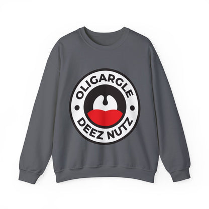 Free Oppression - Sweatshirt - Oligargle Deez Nutz – Anti - Oligarchy Protest Sweatshirt