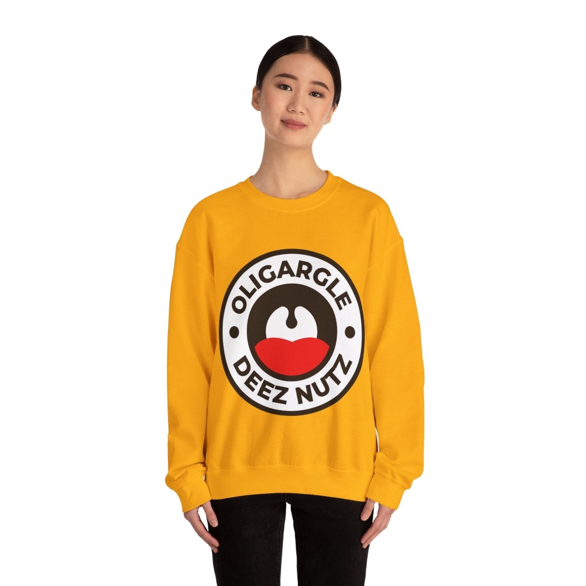 Free Oppression - Sweatshirt - Oligargle Deez Nutz – Anti - Oligarchy Protest Sweatshirt
