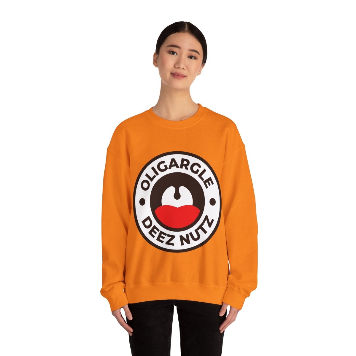 Free Oppression - Sweatshirt - Oligargle Deez Nutz – Anti - Oligarchy Protest Sweatshirt