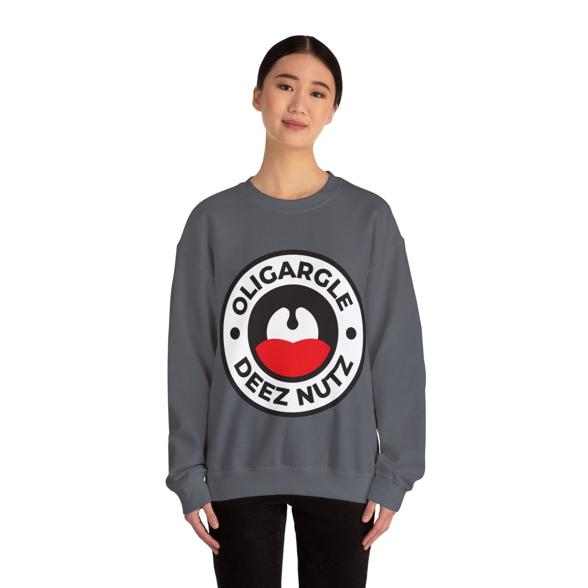 Free Oppression - Sweatshirt - Oligargle Deez Nutz – Anti - Oligarchy Protest Sweatshirt