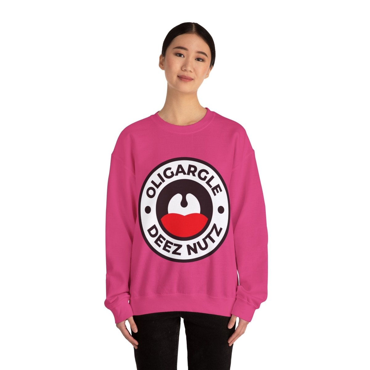 Free Oppression - Sweatshirt - Oligargle Deez Nutz – Anti - Oligarchy Protest Sweatshirt