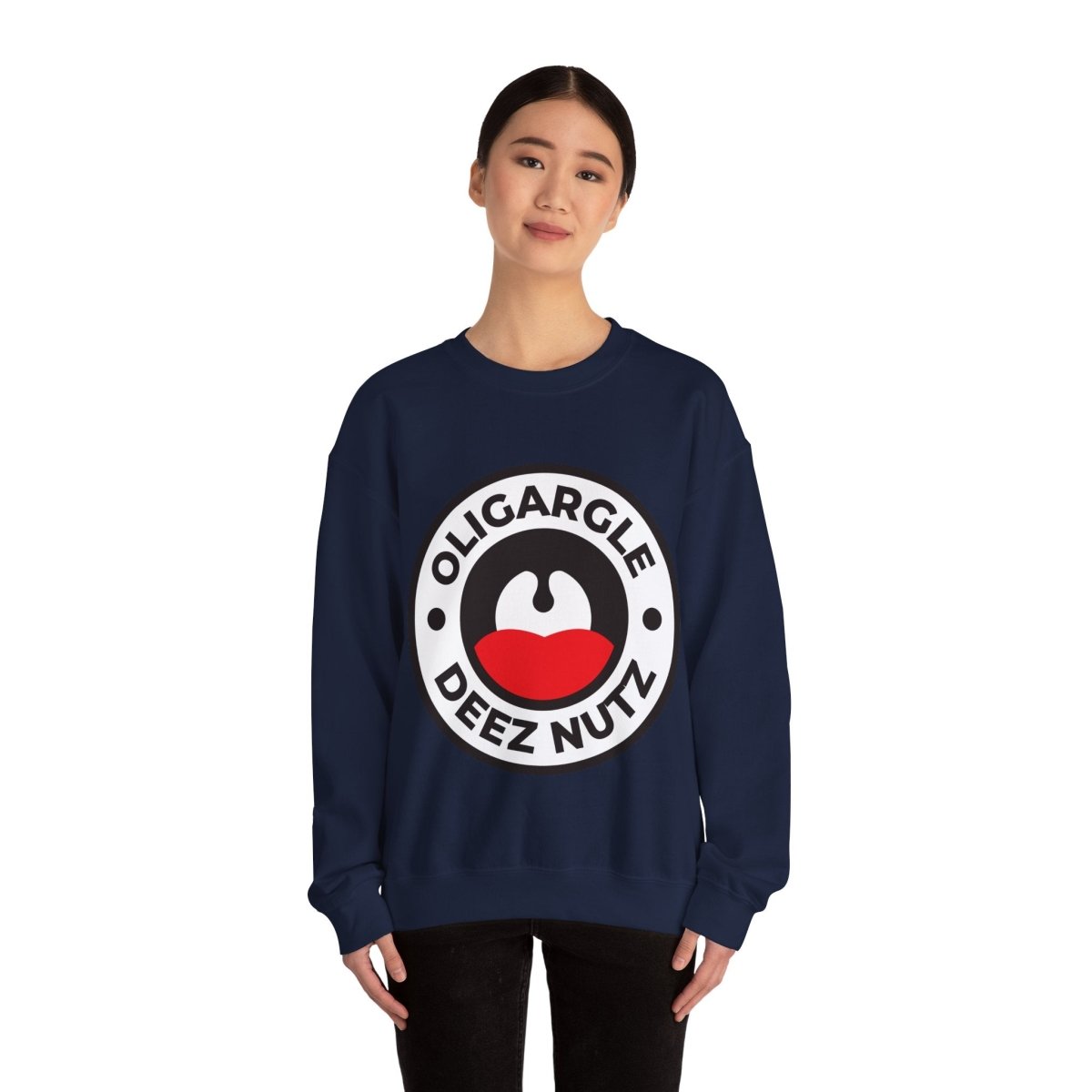 Free Oppression - Sweatshirt - Oligargle Deez Nutz – Anti - Oligarchy Protest Sweatshirt