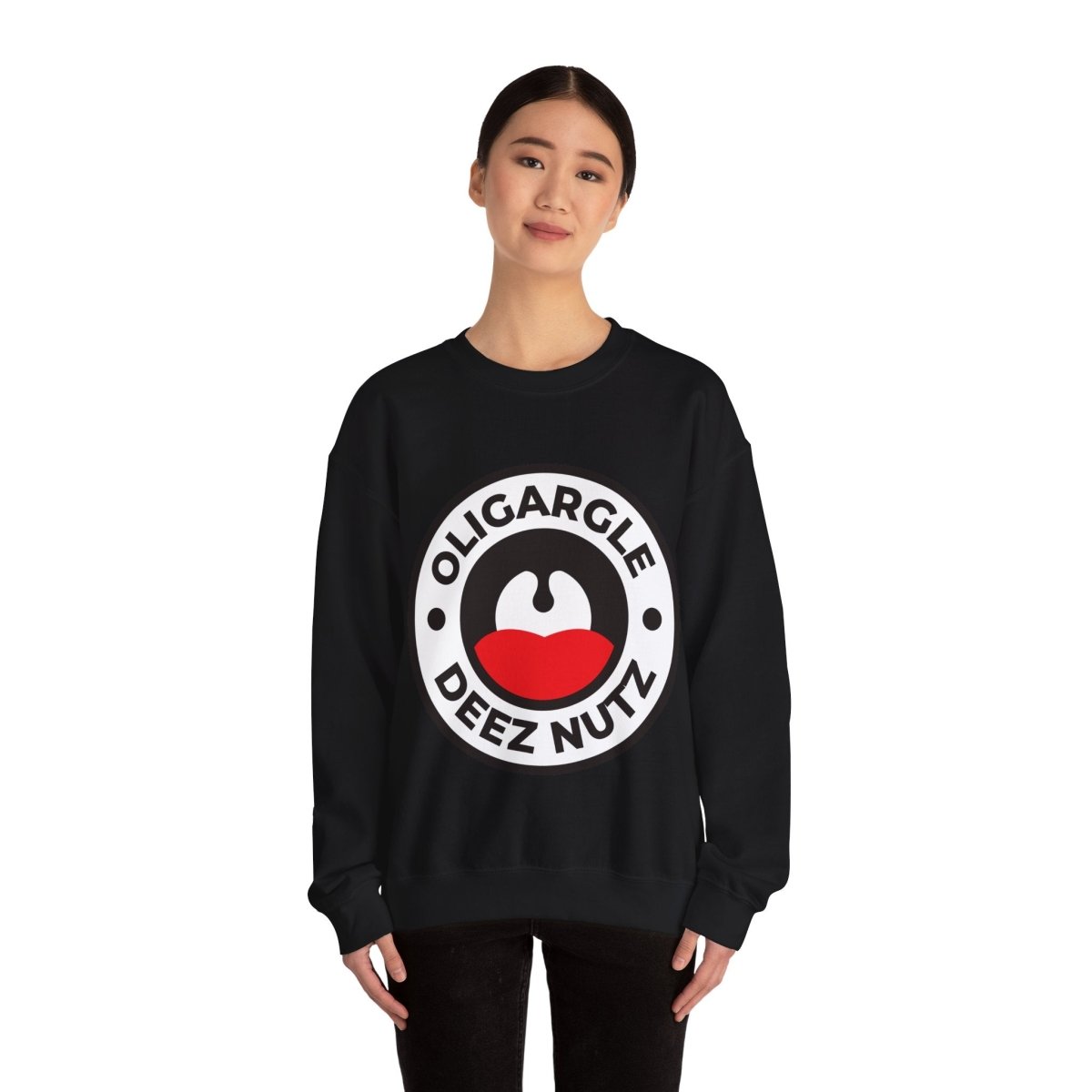 Free Oppression - Sweatshirt - Oligargle Deez Nutz – Anti - Oligarchy Protest Sweatshirt