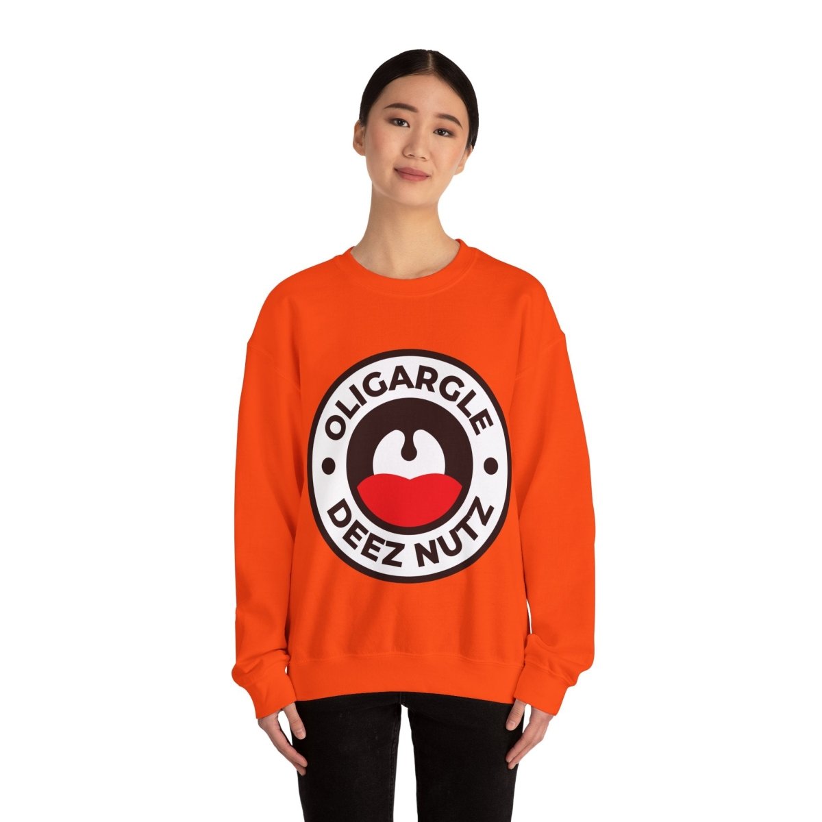 Free Oppression - Sweatshirt - Oligargle Deez Nutz – Anti - Oligarchy Protest Sweatshirt