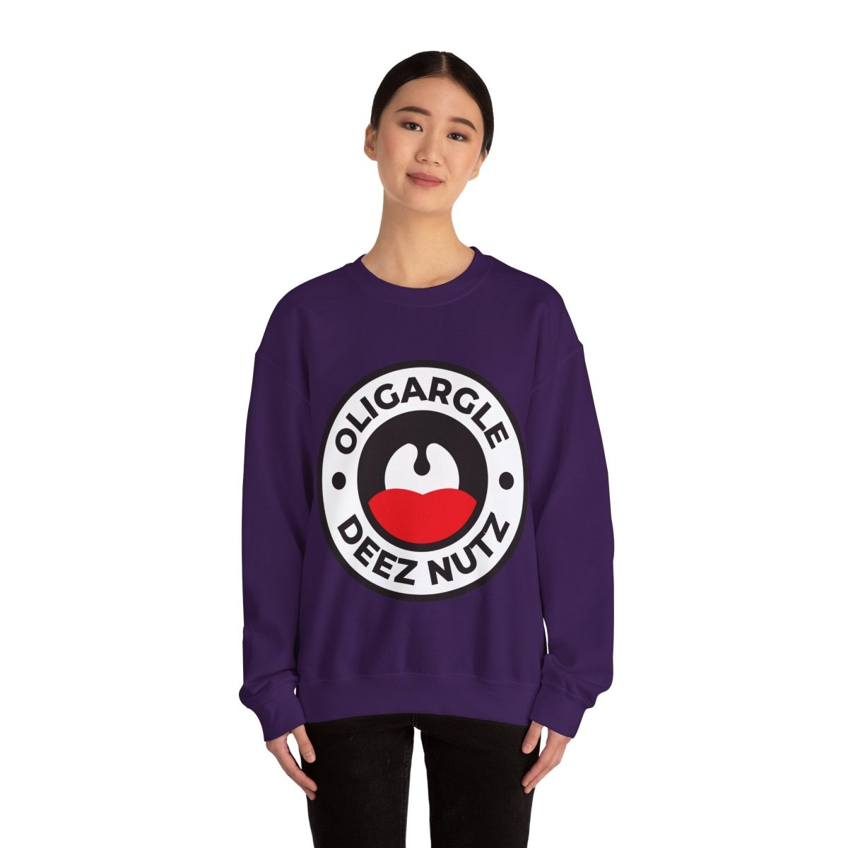 Free Oppression - Sweatshirt - Oligargle Deez Nutz – Anti - Oligarchy Protest Sweatshirt