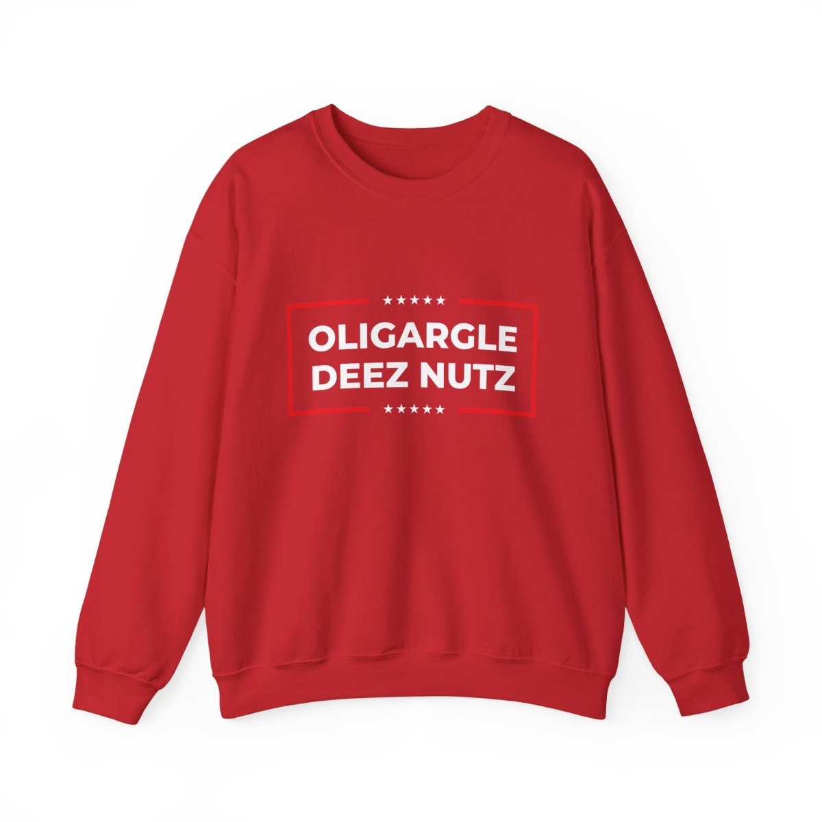 Free Oppression - Sweatshirt - Oligargle Deez Nutz – Anti - Oligarchy Satire Sweatshirt