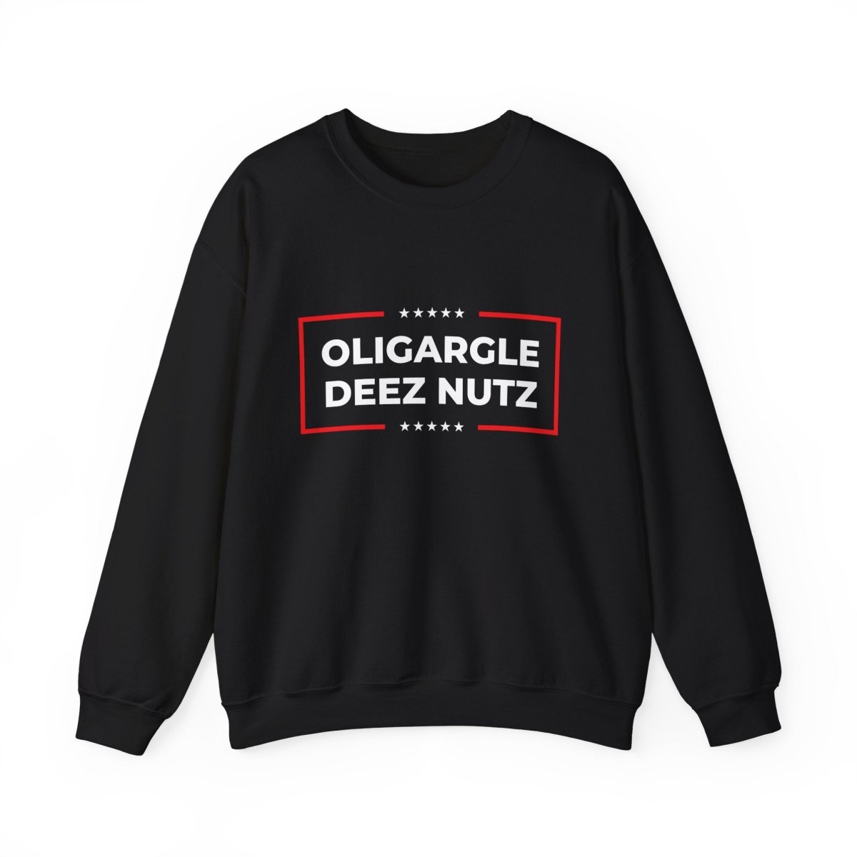 Free Oppression - Sweatshirt - Oligargle Deez Nutz – Anti - Oligarchy Satire Sweatshirt