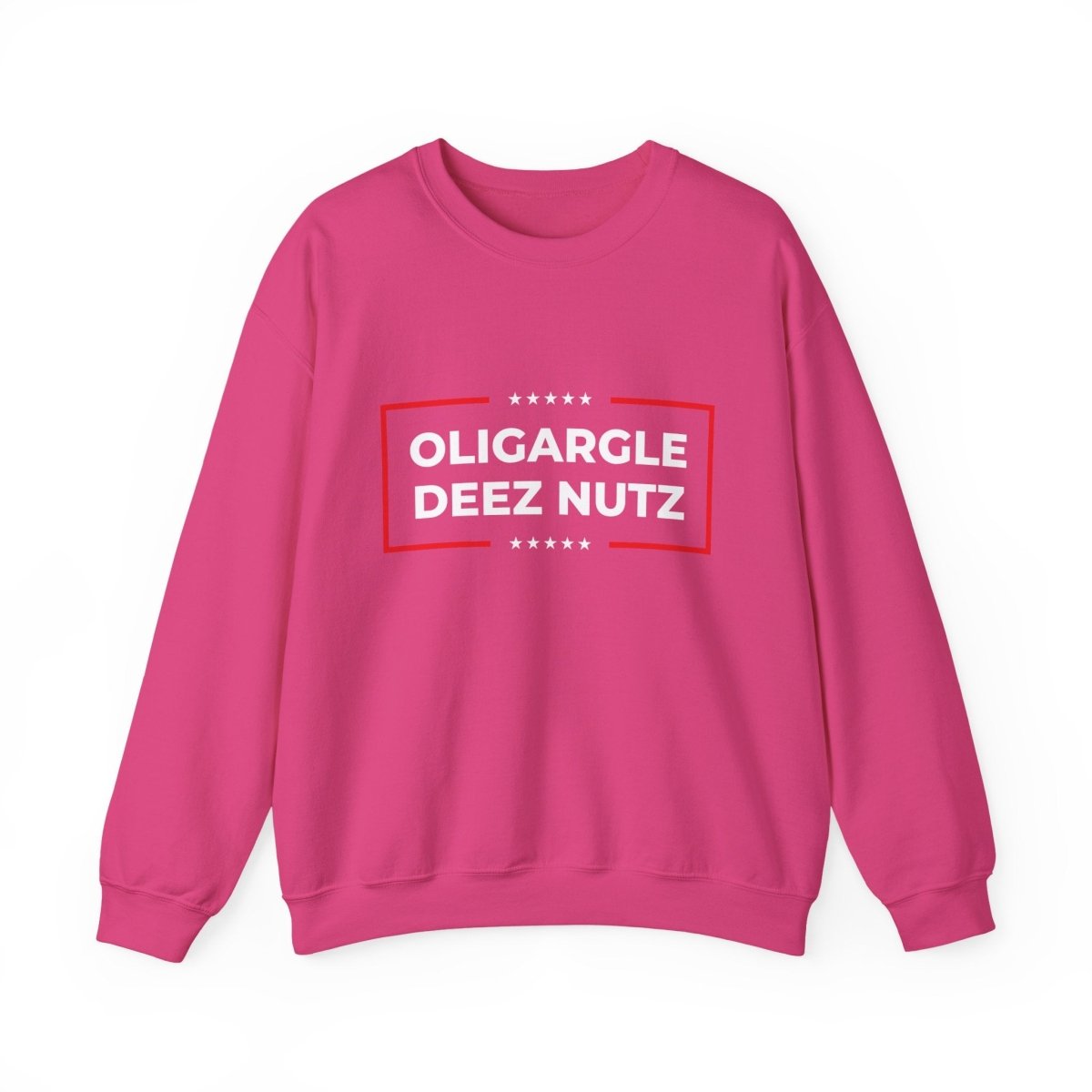 Free Oppression - Sweatshirt - Oligargle Deez Nutz – Anti - Oligarchy Satire Sweatshirt