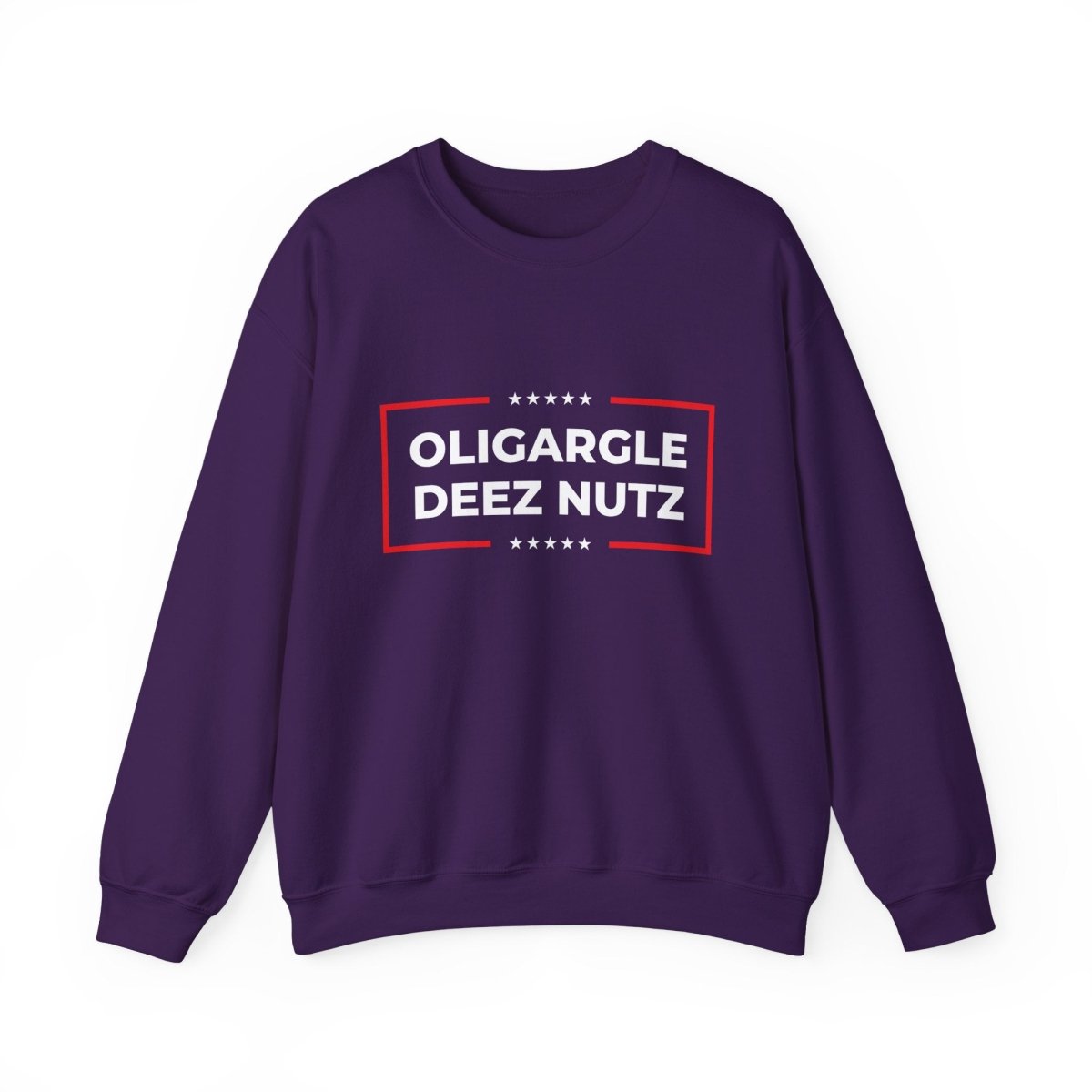 Free Oppression - Sweatshirt - Oligargle Deez Nutz – Anti - Oligarchy Satire Sweatshirt