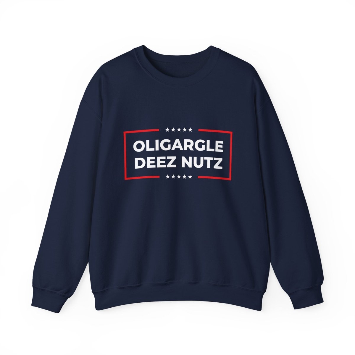 Free Oppression - Sweatshirt - Oligargle Deez Nutz – Anti - Oligarchy Satire Sweatshirt