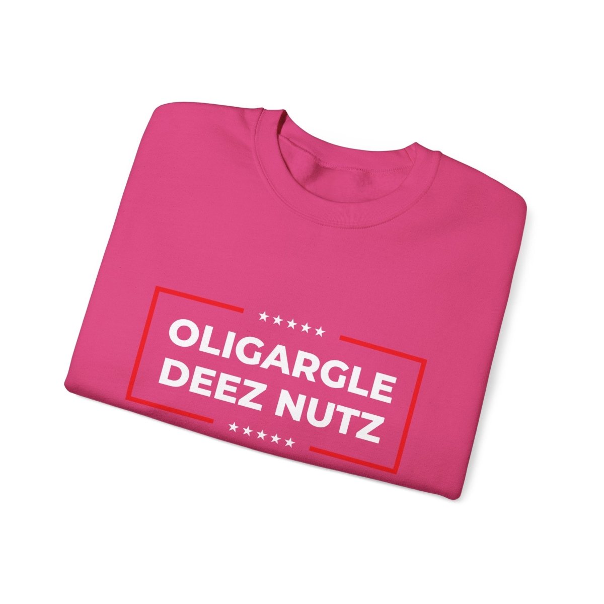 Free Oppression - Sweatshirt - Oligargle Deez Nutz – Anti - Oligarchy Satire Sweatshirt