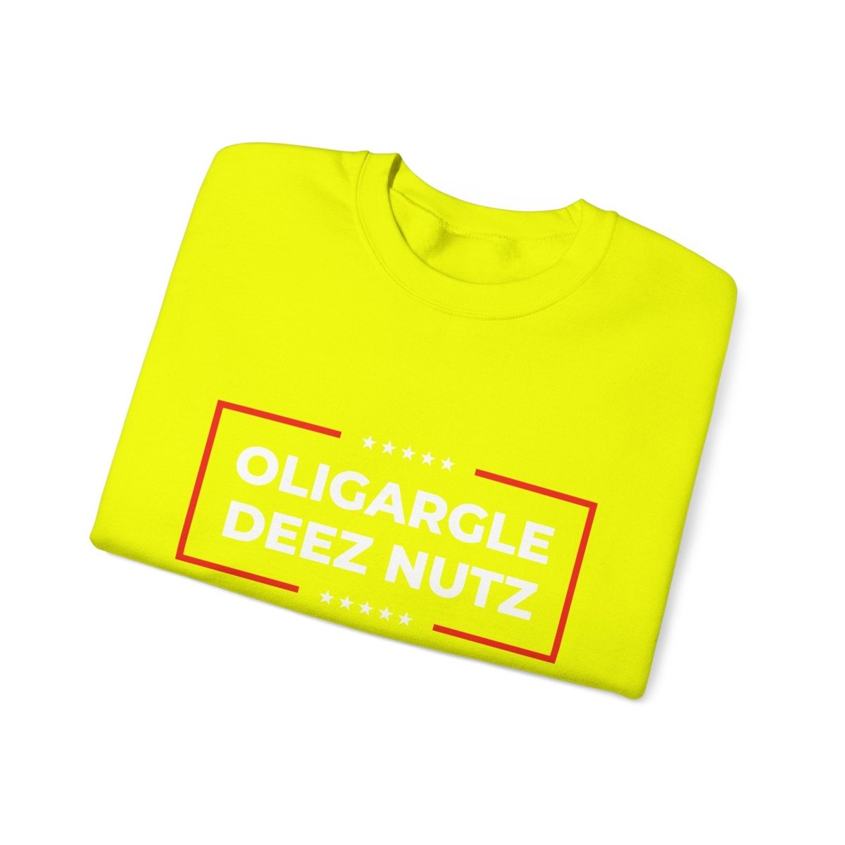 Free Oppression - Sweatshirt - Oligargle Deez Nutz – Anti - Oligarchy Satire Sweatshirt