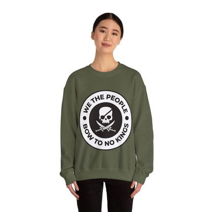 Free Oppression - Sweatshirt - We The People Bow To No Kings — Pro - Democracy Anti - Authoritarian Sweatshirt