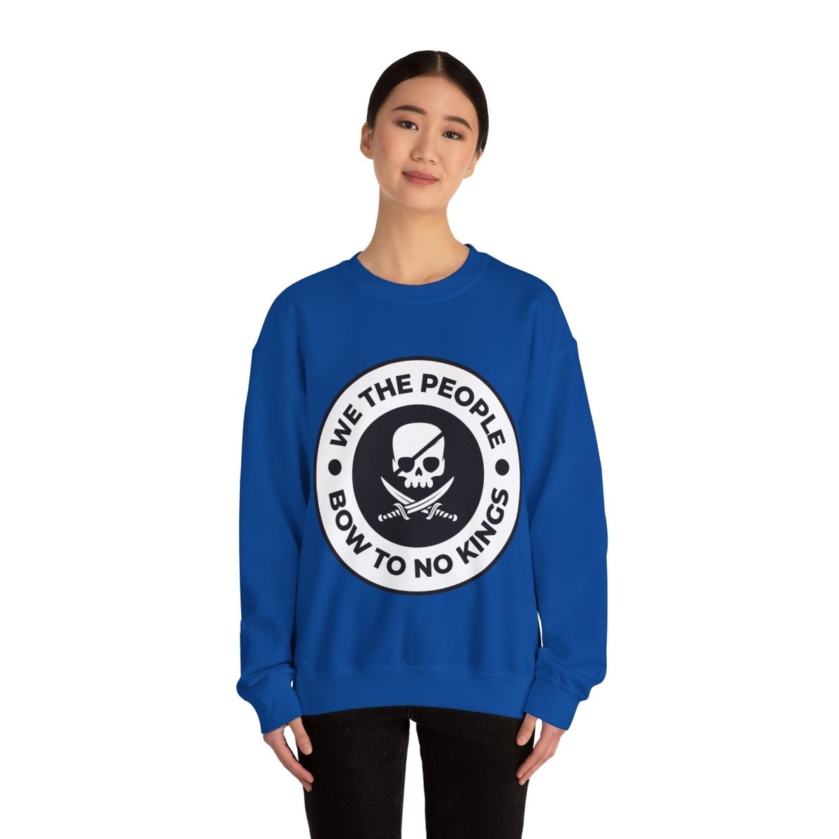 Free Oppression - Sweatshirt - We The People Bow To No Kings — Pro - Democracy Anti - Authoritarian Sweatshirt