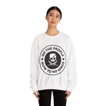 Free Oppression - Sweatshirt - We The People Bow To No Kings — Pro - Democracy Anti - Authoritarian Sweatshirt