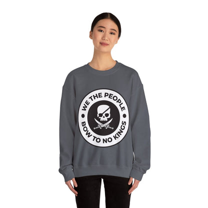 Free Oppression - Sweatshirt - We The People Bow To No Kings — Pro - Democracy Anti - Authoritarian Sweatshirt