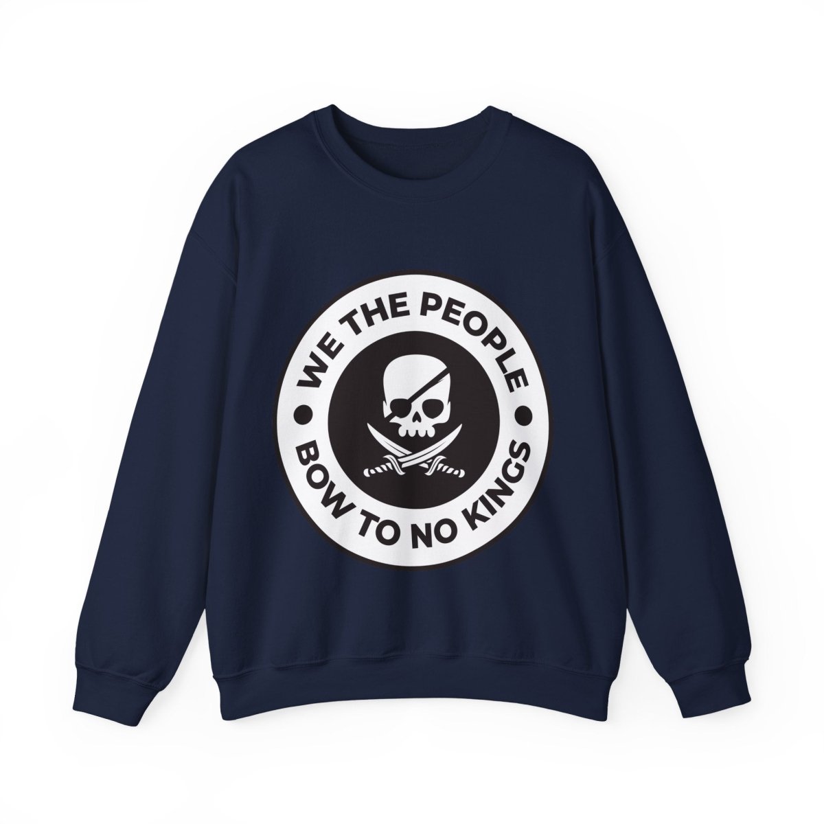 Free Oppression - Sweatshirt - We The People Bow To No Kings — Pro - Democracy Anti - Authoritarian Sweatshirt