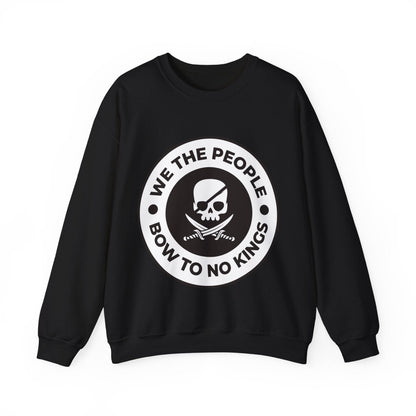 Free Oppression - Sweatshirt - We The People Bow To No Kings — Pro - Democracy Anti - Authoritarian Sweatshirt