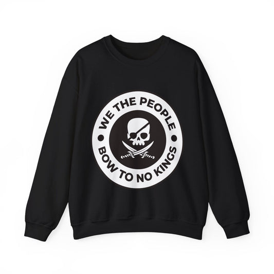 Free Oppression - Sweatshirt - We The People Bow To No Kings — Pro - Democracy Anti - Authoritarian Sweatshirt