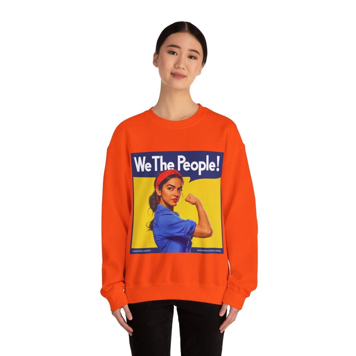 Free Oppression - Sweatshirt - We The People – Pro - Democracy Empowerment Sweatshirt