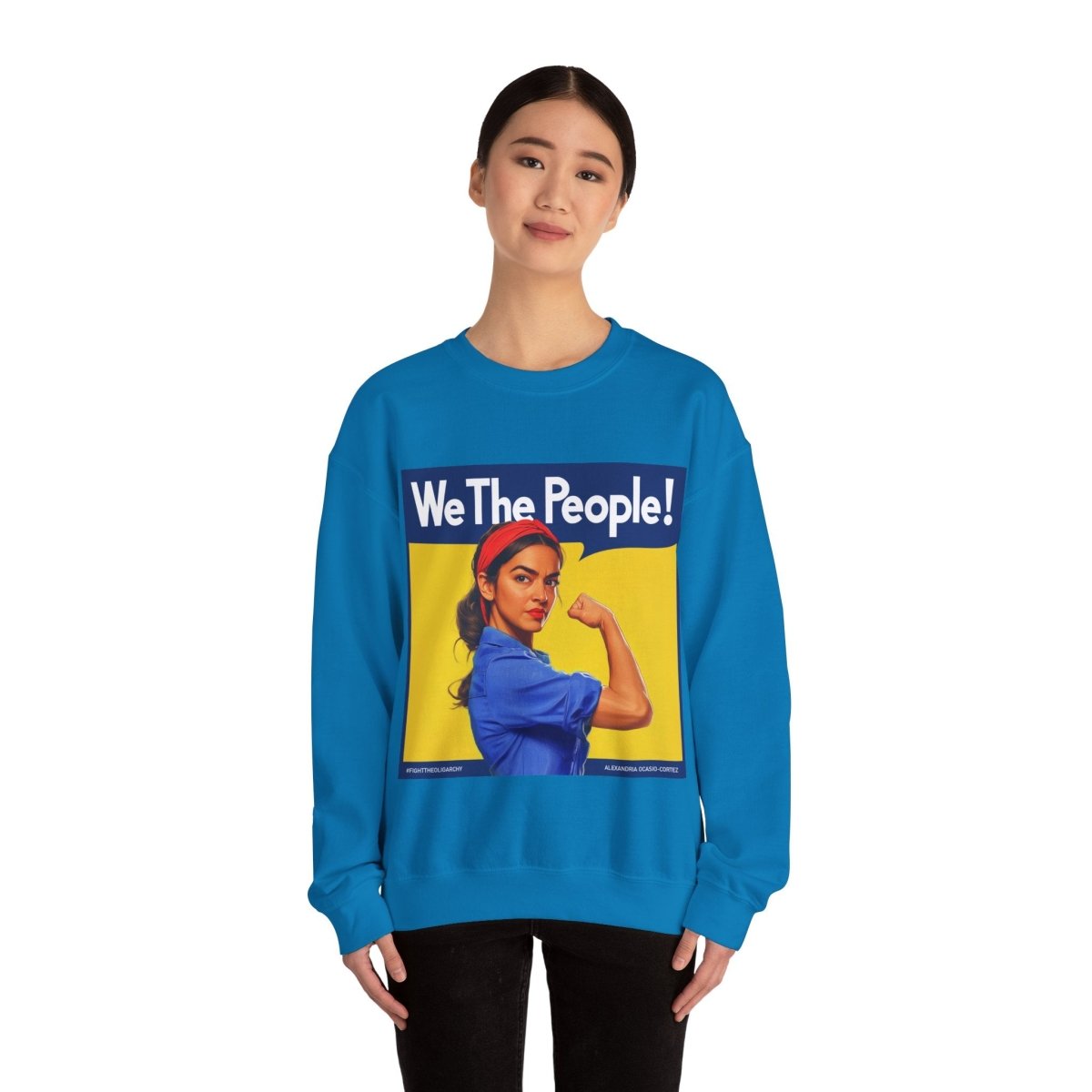 Free Oppression - Sweatshirt - We The People – Pro - Democracy Empowerment Sweatshirt
