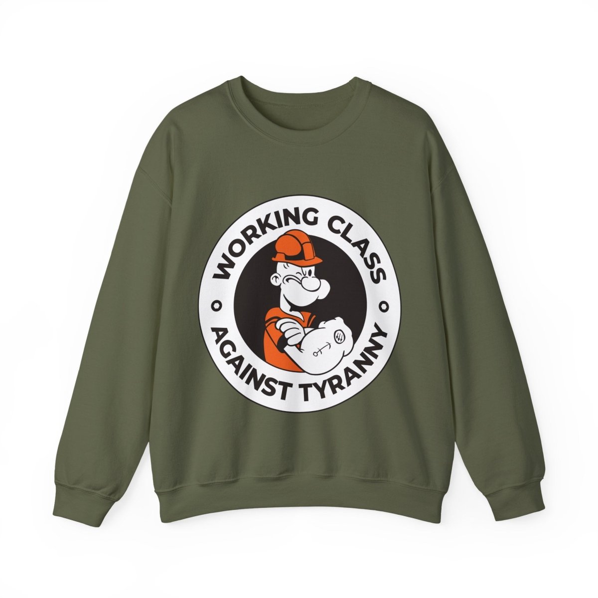 Free Oppression - Sweatshirt - Working Class Against Tyranny — Union Labor Solidarity Sweatshirt