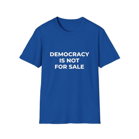 Free Oppression - T-Shirt - Democracy Is Not For Sale – Anti - Oligarchy Protest T-Shirt