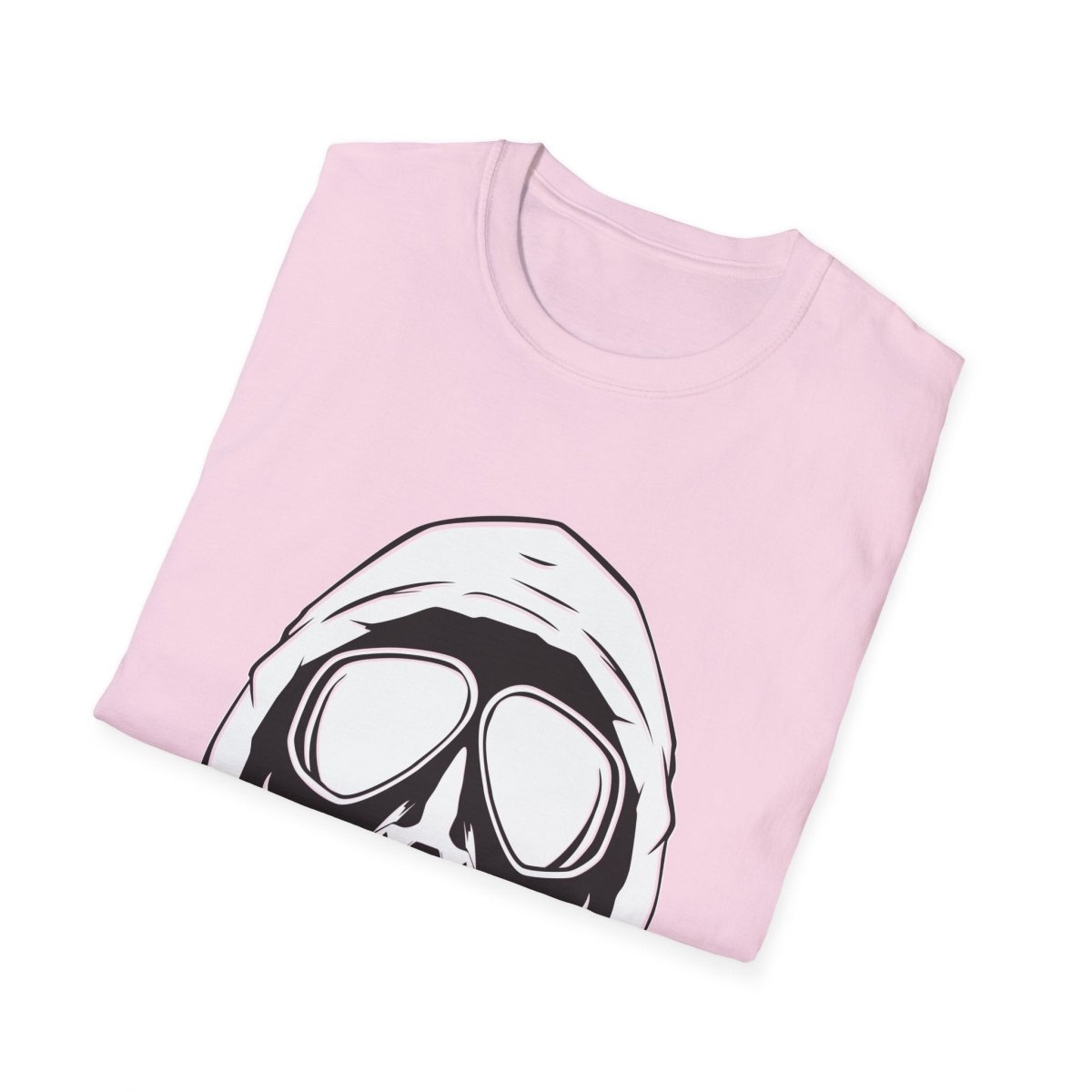 Free Oppression - T-Shirt - Hooded Antifa Gasmask Three Arrows T-shirt