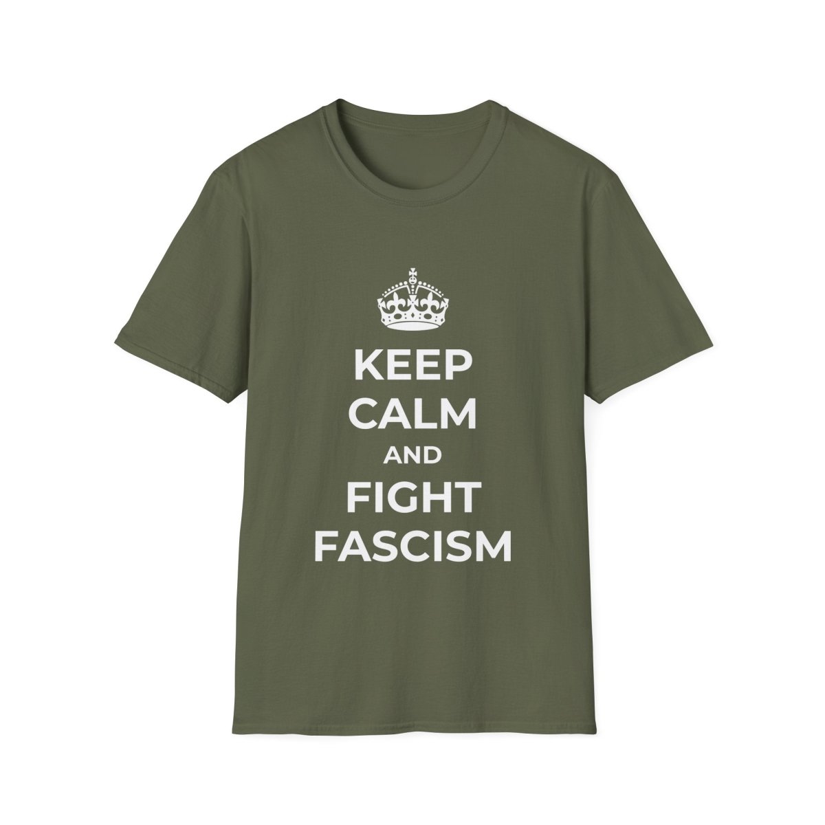 Free Oppression - T-Shirt - Keep Calm and Fight Fascism – Anti - Fascist T-Shirt