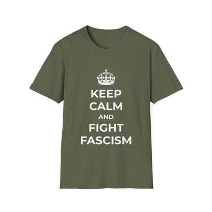 Free Oppression - T-Shirt - Keep Calm and Fight Fascism – Anti - Fascist T-Shirt