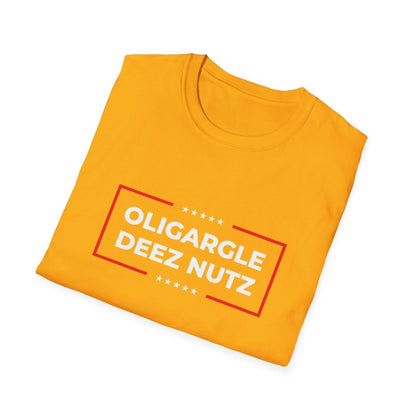 Free Oppression - T-Shirt - Oligargle Deez Nutz – Anti - Oligarchy T-Shirt