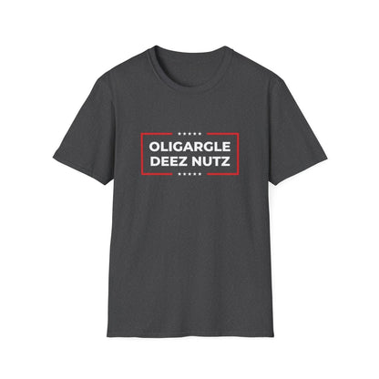 Free Oppression - T-Shirt - Oligargle Deez Nutz – Anti - Oligarchy T-Shirt