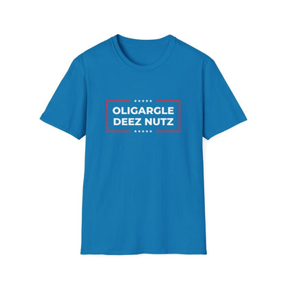 Free Oppression - T-Shirt - Oligargle Deez Nutz – Anti - Oligarchy T-Shirt