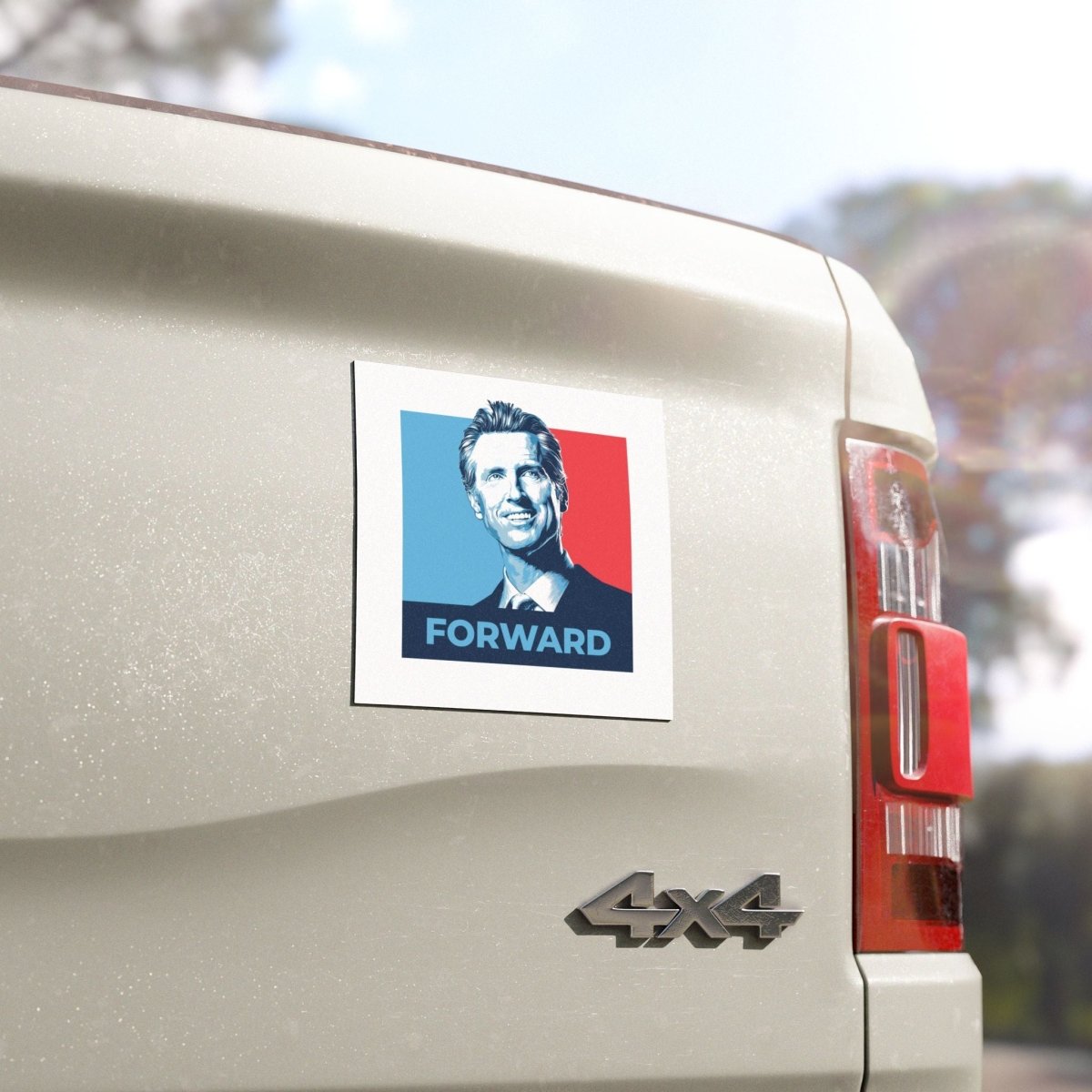 Free Oppression - Car Magnet - Gavin Newsom Forward - Car Magnet