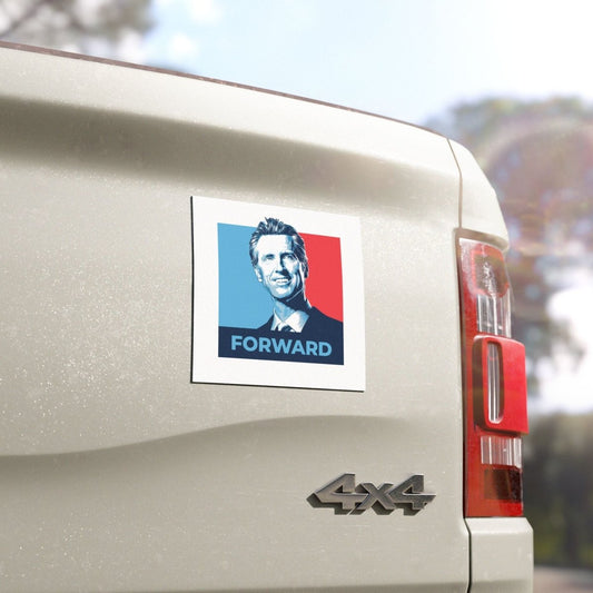 Free Oppression - Car Magnet - Gavin Newsom Forward - Car Magnet