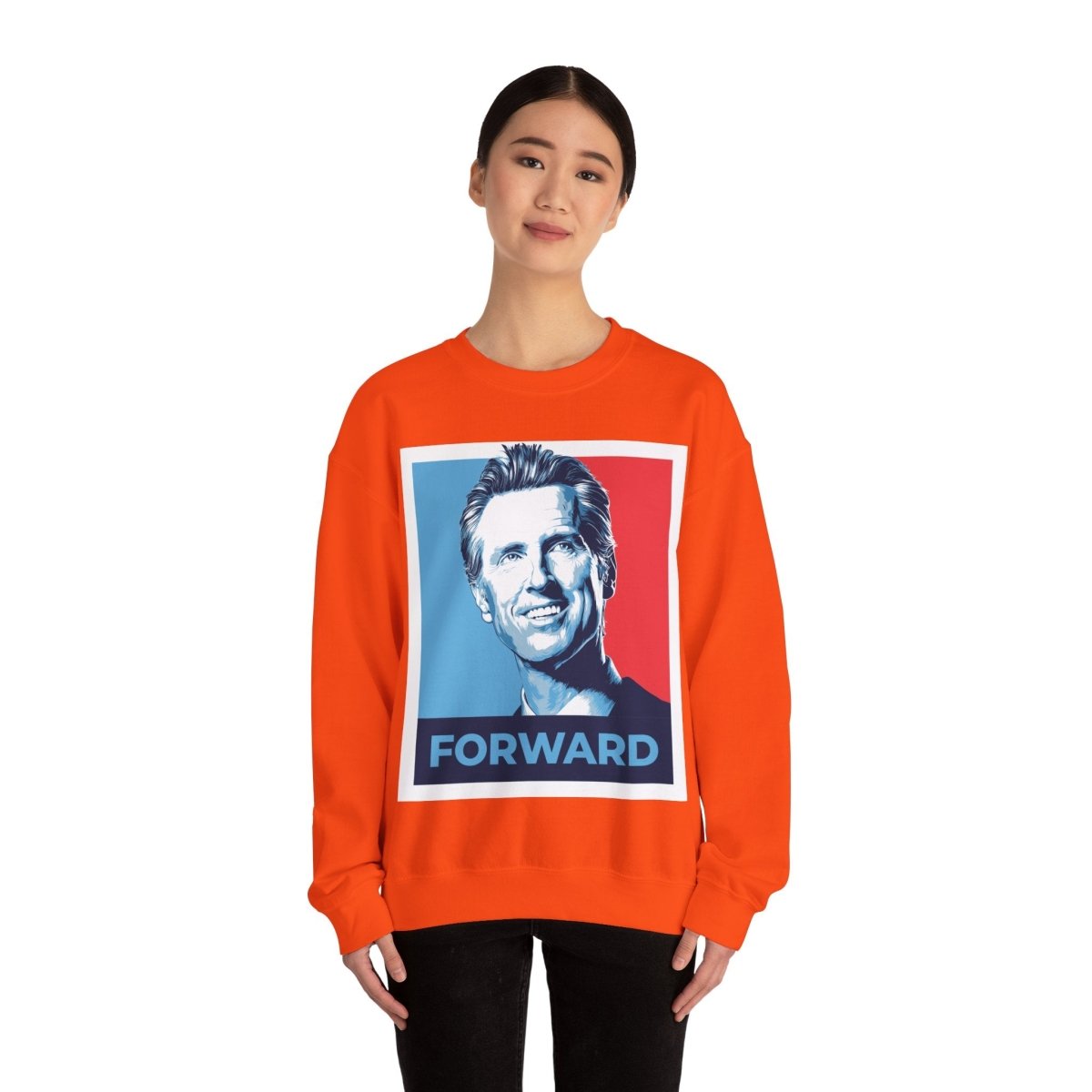 Free Oppression - Sweatshirt - Gavin Newsom – Forward for Democracy Sweatshirt