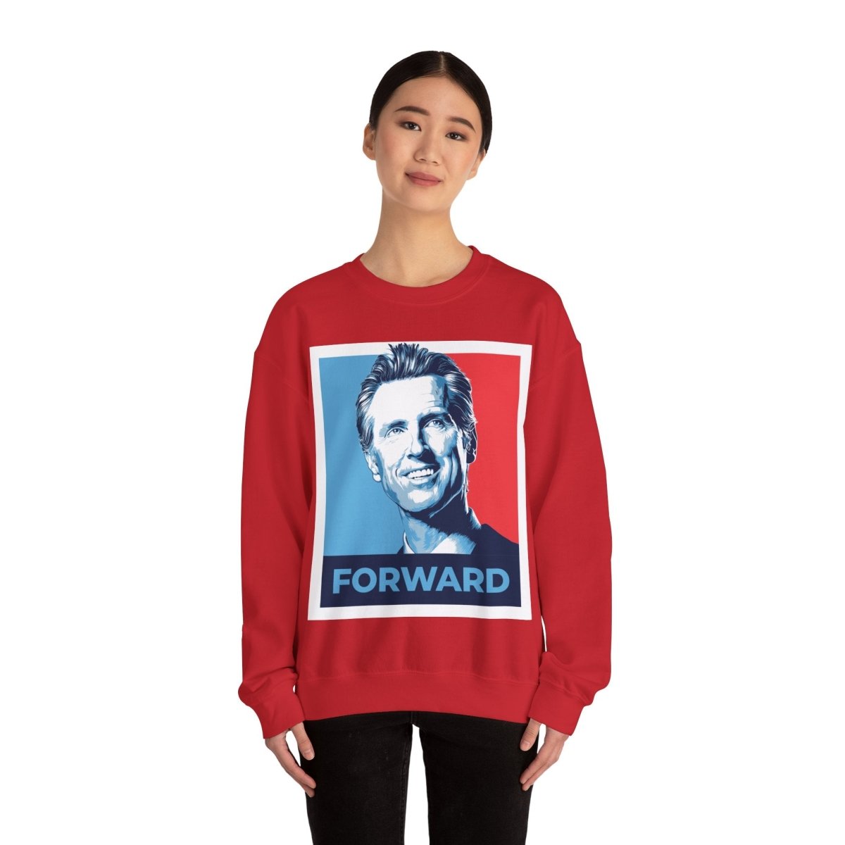 Free Oppression - Sweatshirt - Gavin Newsom – Forward for Democracy Sweatshirt