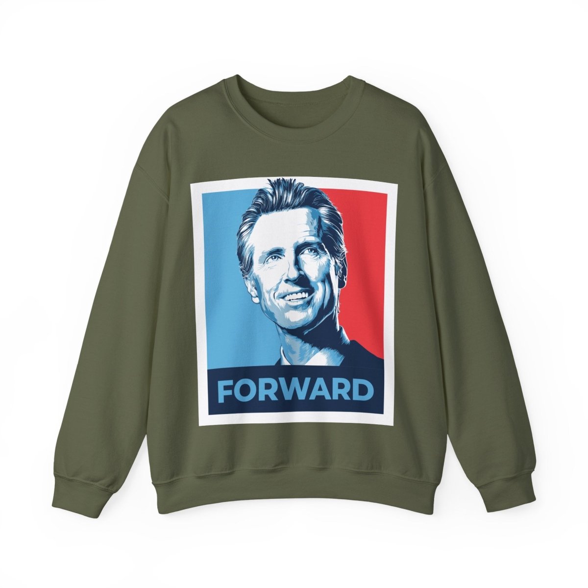 Free Oppression - Sweatshirt - Gavin Newsom – Forward for Democracy Sweatshirt