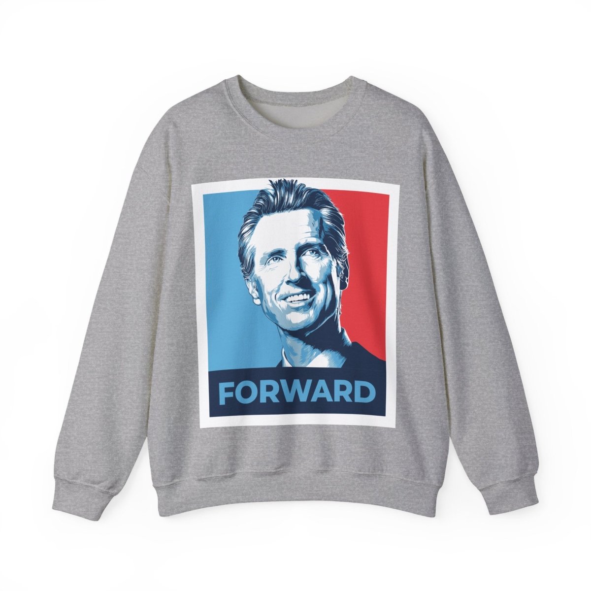Free Oppression - Sweatshirt - Gavin Newsom – Forward for Democracy Sweatshirt