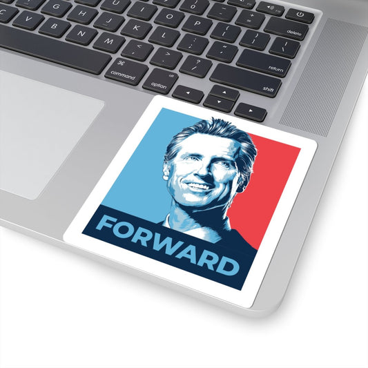 Free Oppression - Kiss - Cut Sticker - Gavin Newsom Forward – Kiss - Cut Sticker