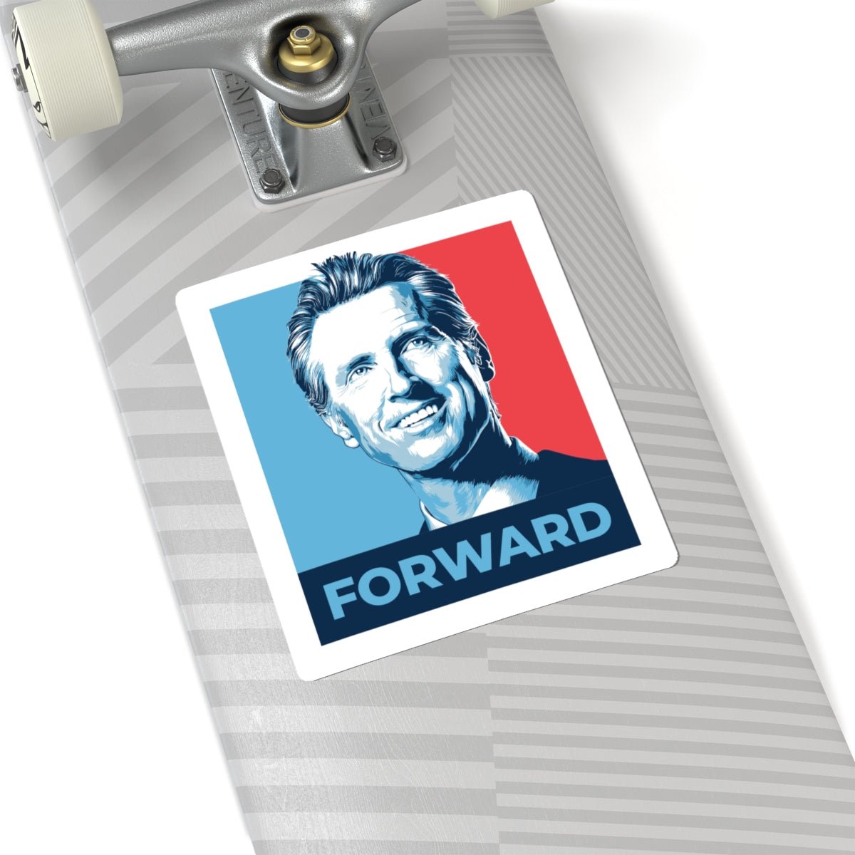 Free Oppression - Kiss - Cut Sticker - Gavin Newsom Forward – Kiss - Cut Sticker