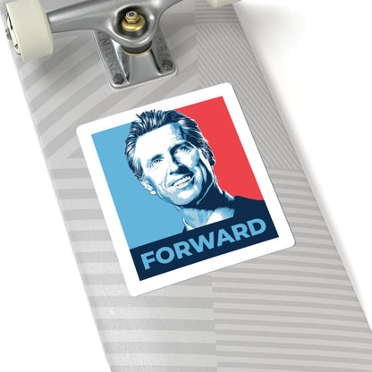 Free Oppression - Kiss - Cut Sticker - Gavin Newsom Forward – Kiss - Cut Sticker