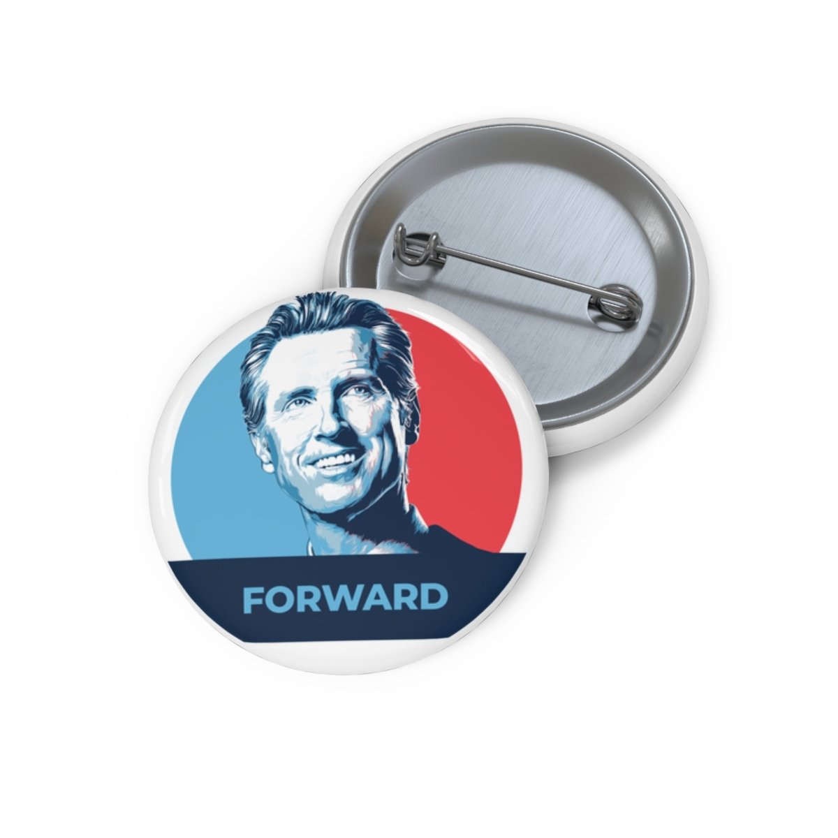 Free Oppression - Accessories - Gavin Newsom Forward - Pin Button